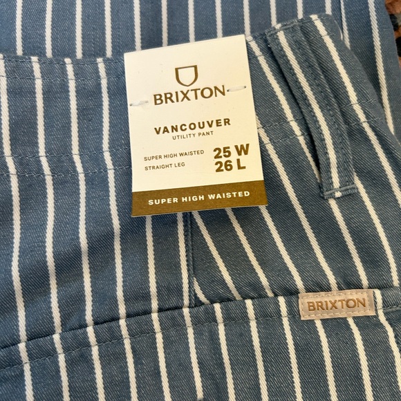 Brixton Vancouver Pants NWT 25 W x 26 L - Picture 6 of 6